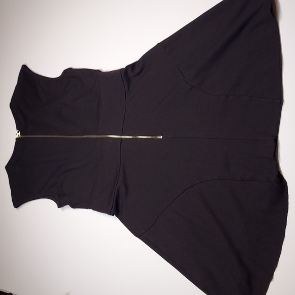 TED BAKER Aruna black bow embellished pleated Fit and Flare Dress Size 2 - Picture 11 of 12
